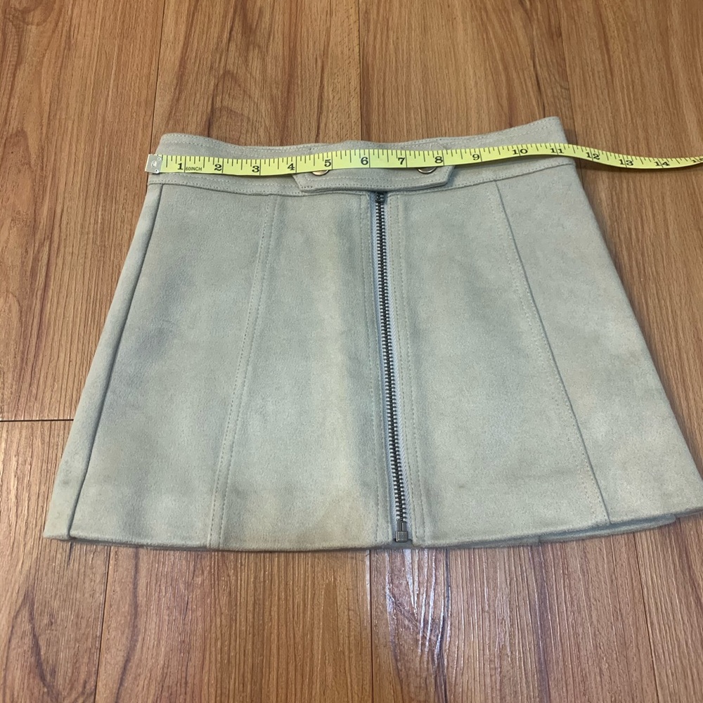 Witchery Girls Faux Suede Mini Skirt - Picture 7 of 8